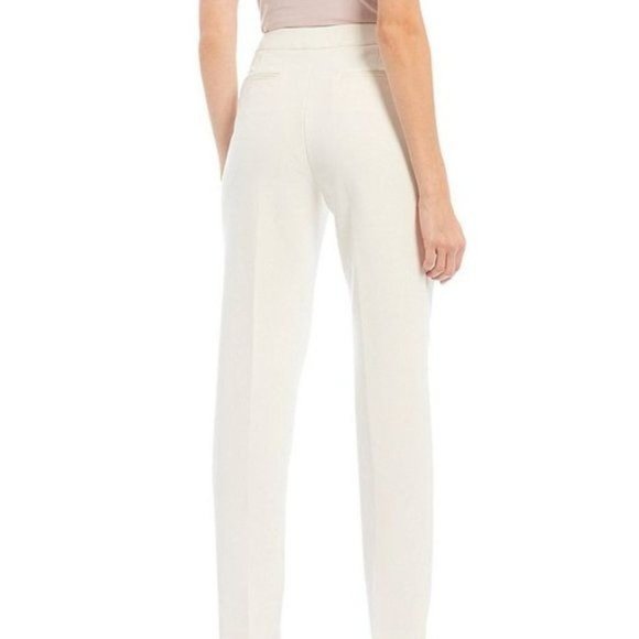 Anne Klein Slim Stretch Pants Anne White Size 0 - Picture 2 of 6